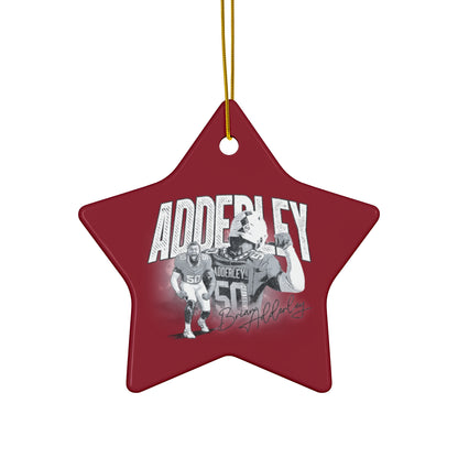 Brian Adderley Ceramic Ornament