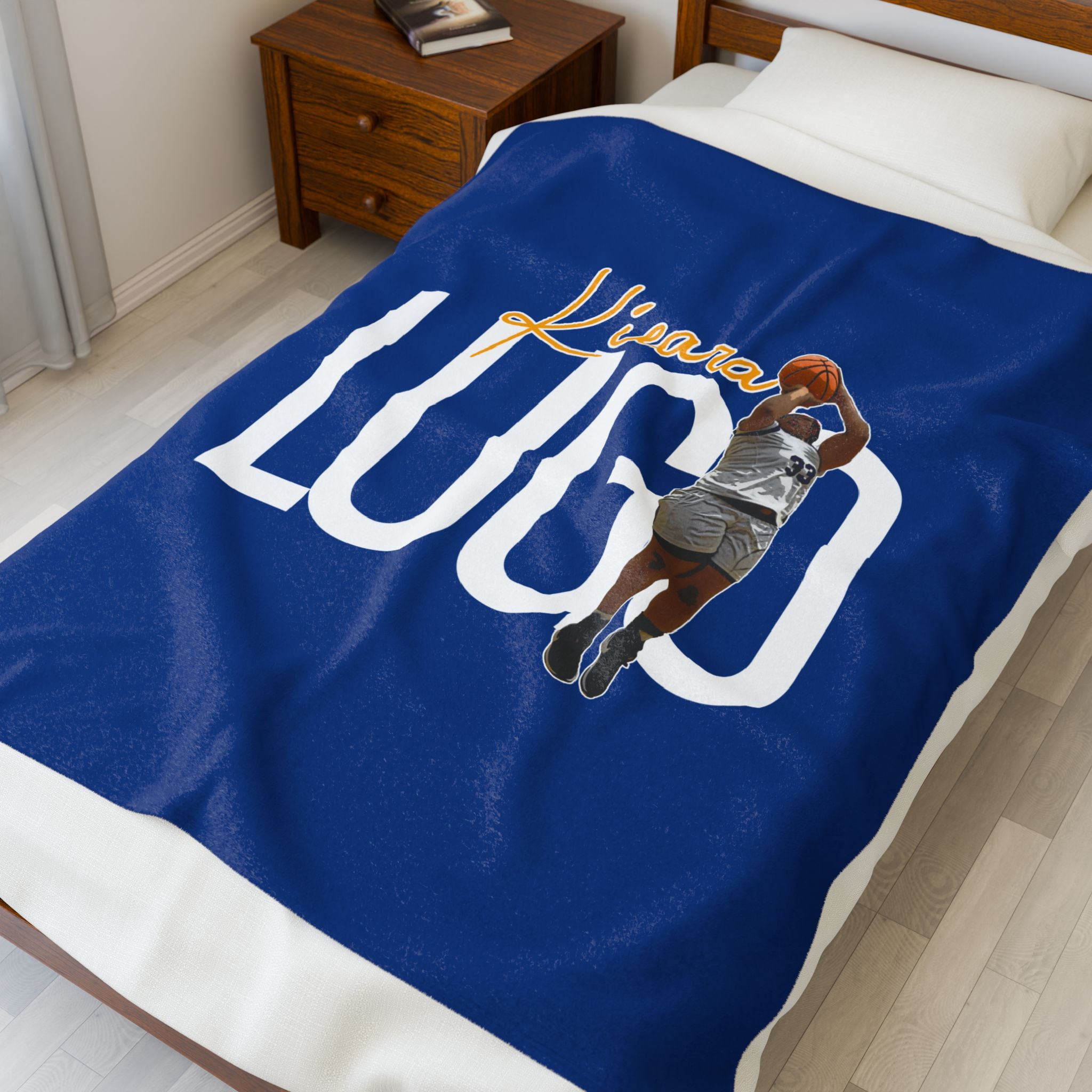 Kieara Lugo Velveteen Plush Blanket