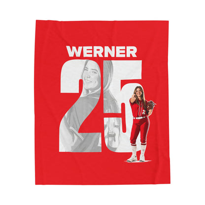 Madison Werner Velveteen Plush Blanket