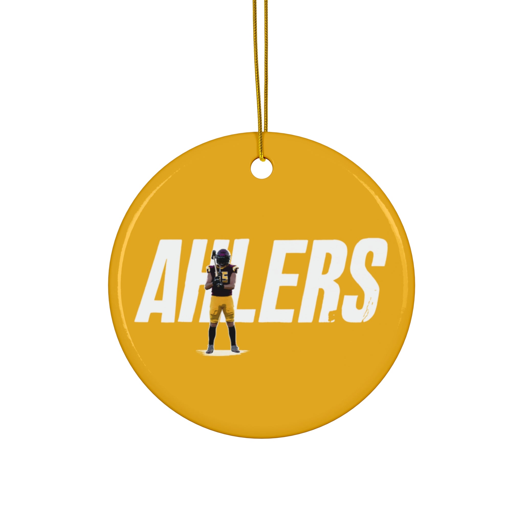 Logan Ahlers Ceramic Ornament