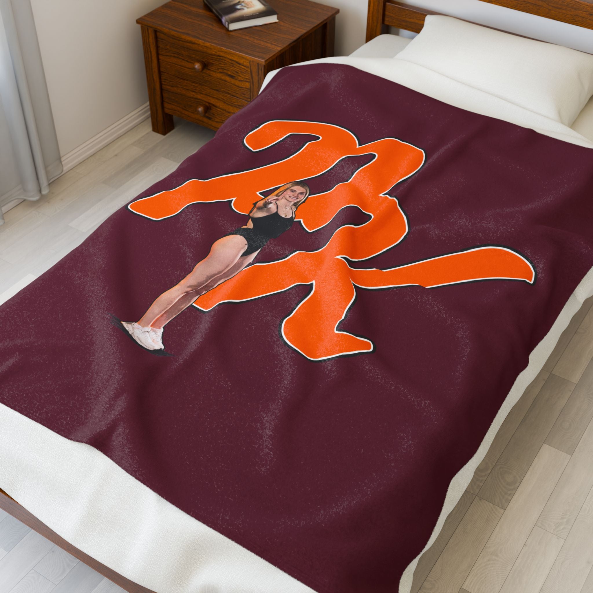 Payton Kenney Velveteen Plush Blanket