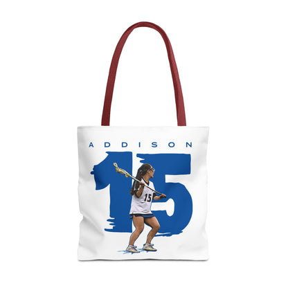 Addison Papagolos Custom Tote Bag