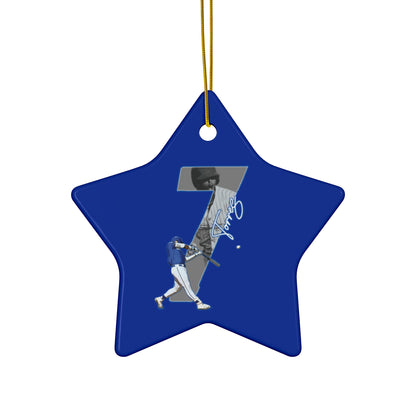 Noah Torres Ceramic Ornament