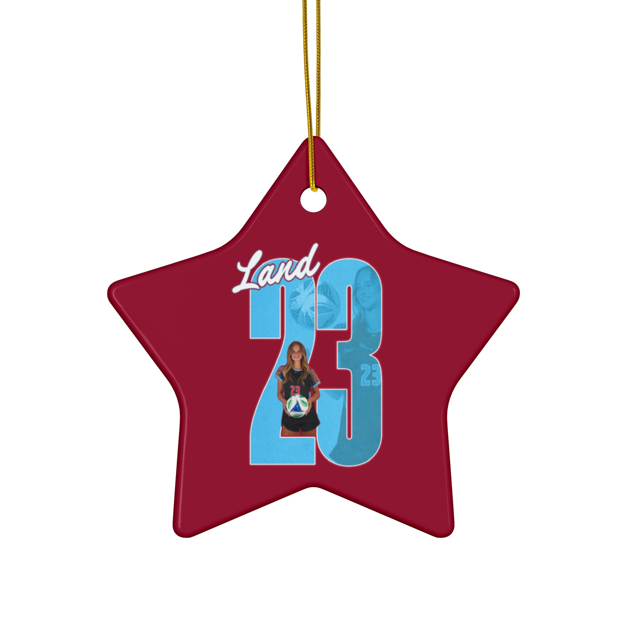 Maci Land Ceramic Ornament