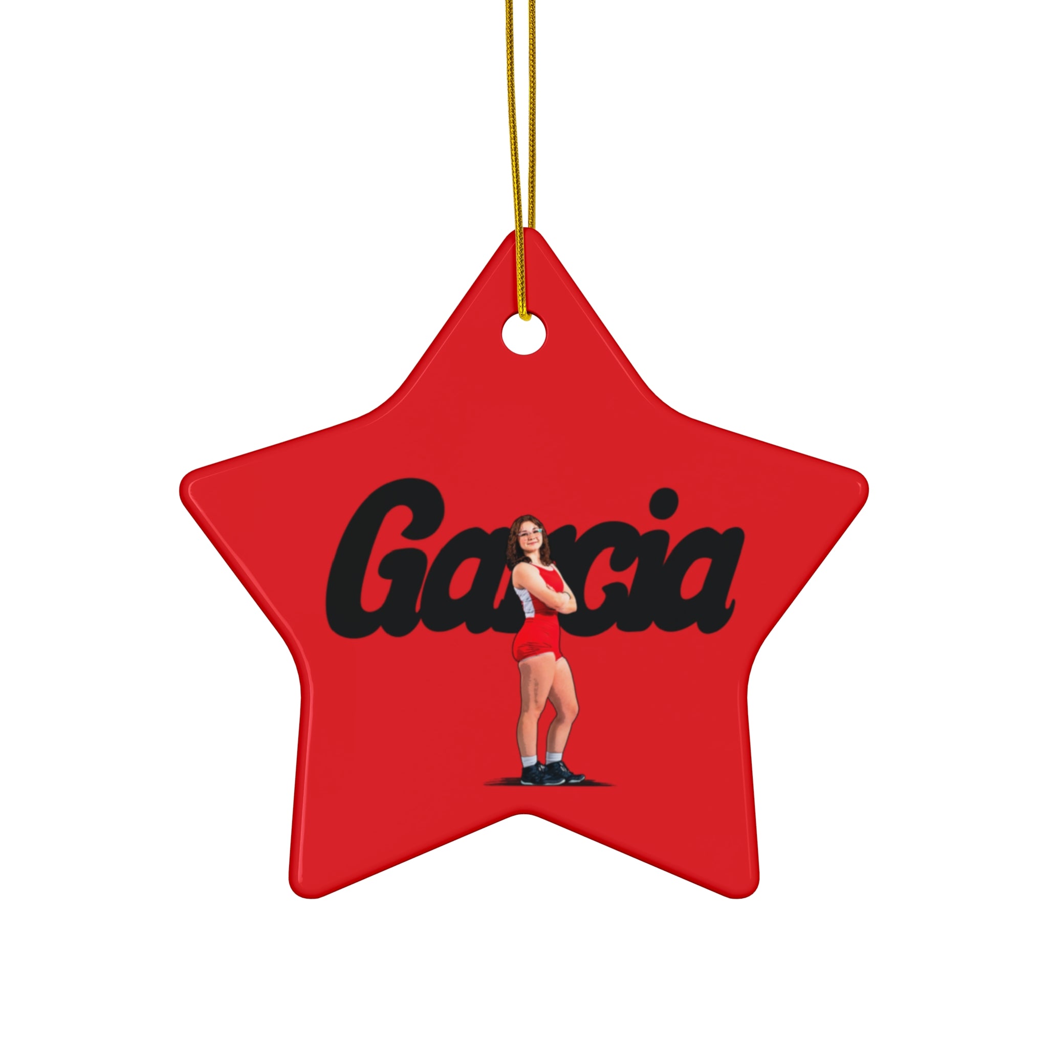 Alexa Garcia Ceramic Ornament
