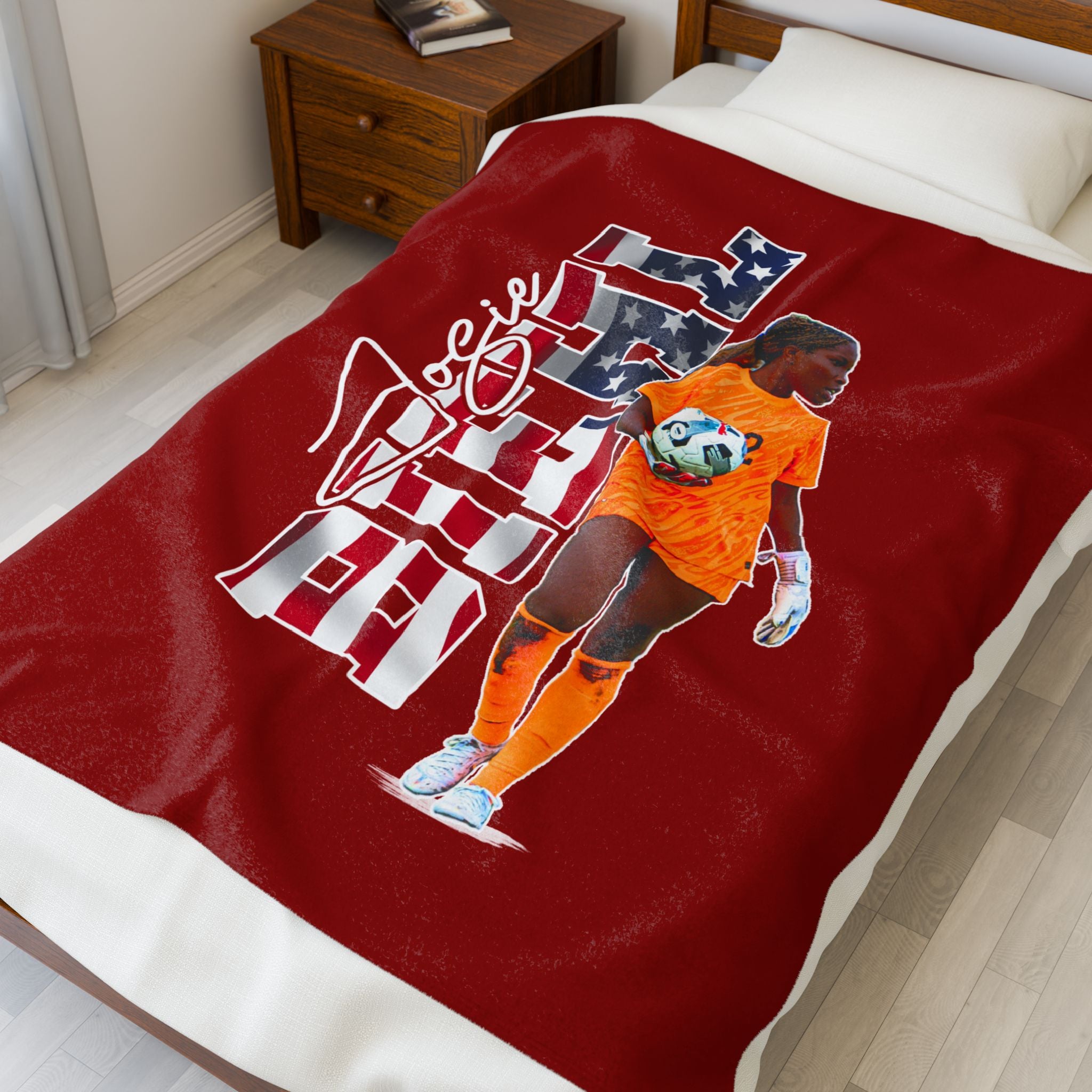 Josie Biehl Velveteen Plush Blanket