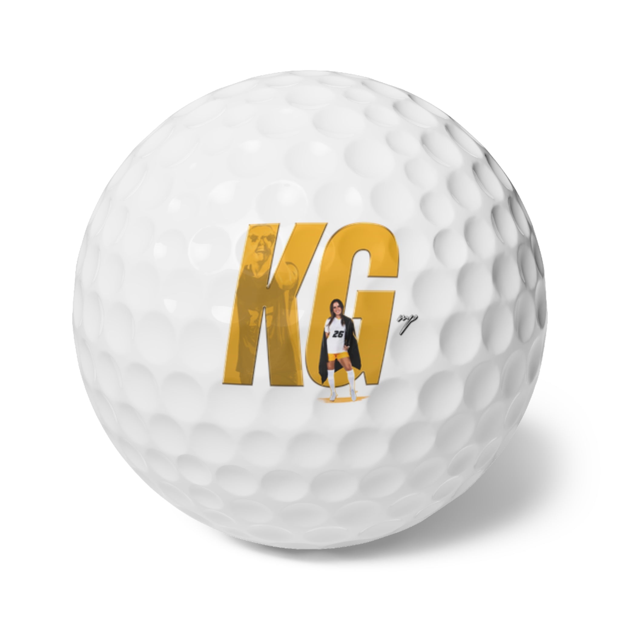 Keegan Good Golf Balls, 6pc