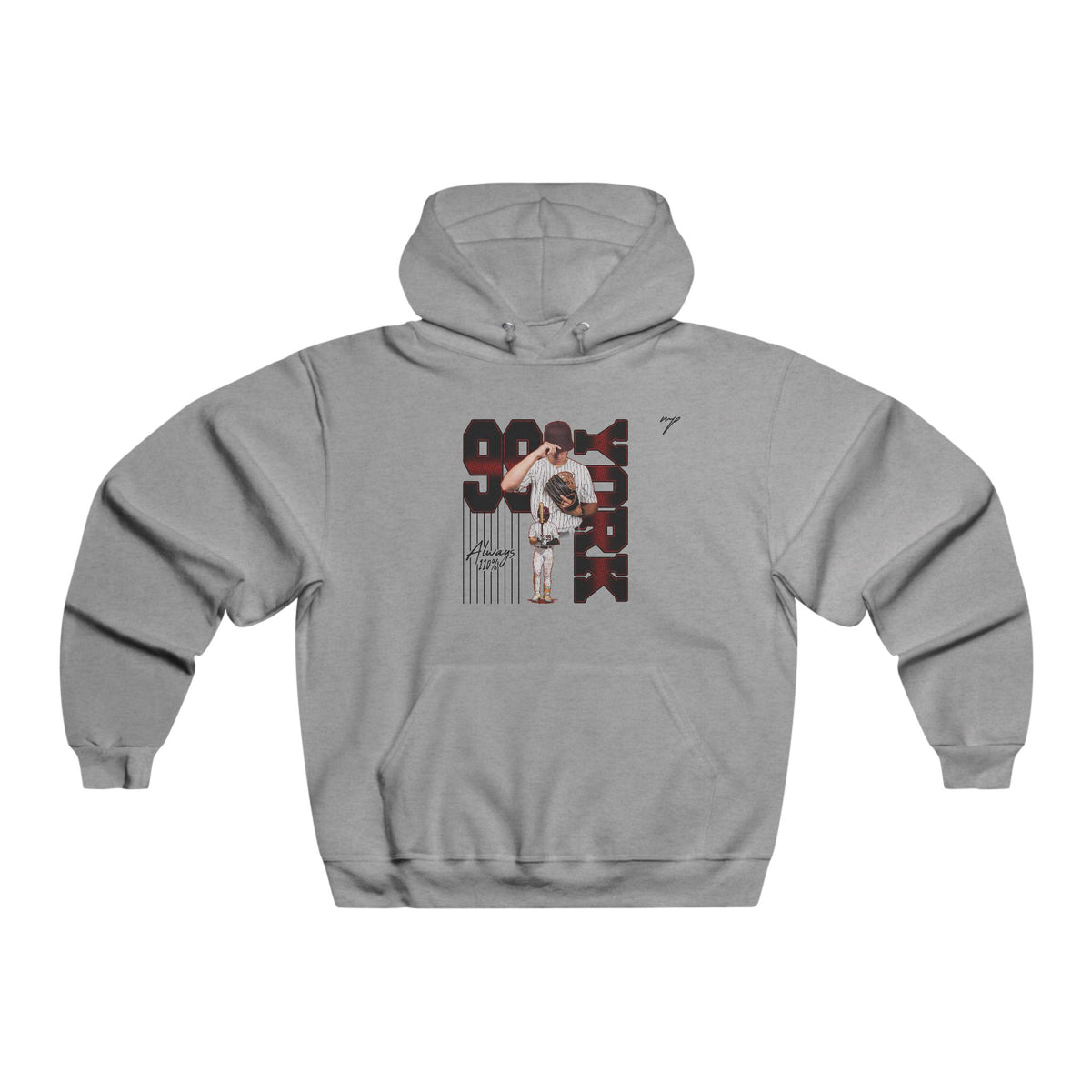 Connor York Vintage Hoodie (Front + Back)