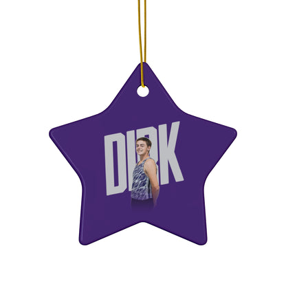 Dirk Crater Ceramic Ornament