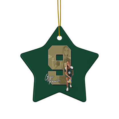 Grace Knowles Ceramic Ornament