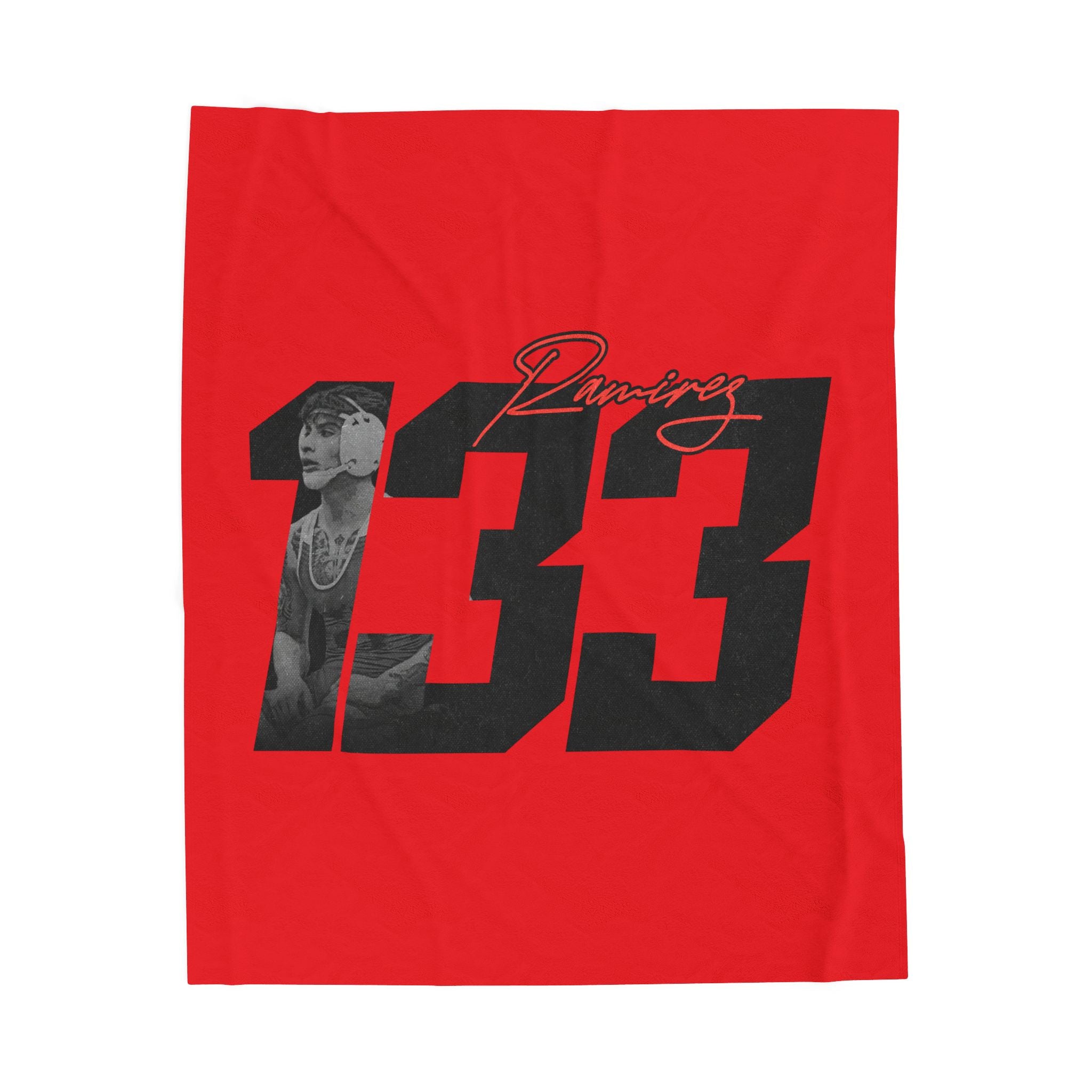 JJ Ramirez Velveteen Plush Blanket