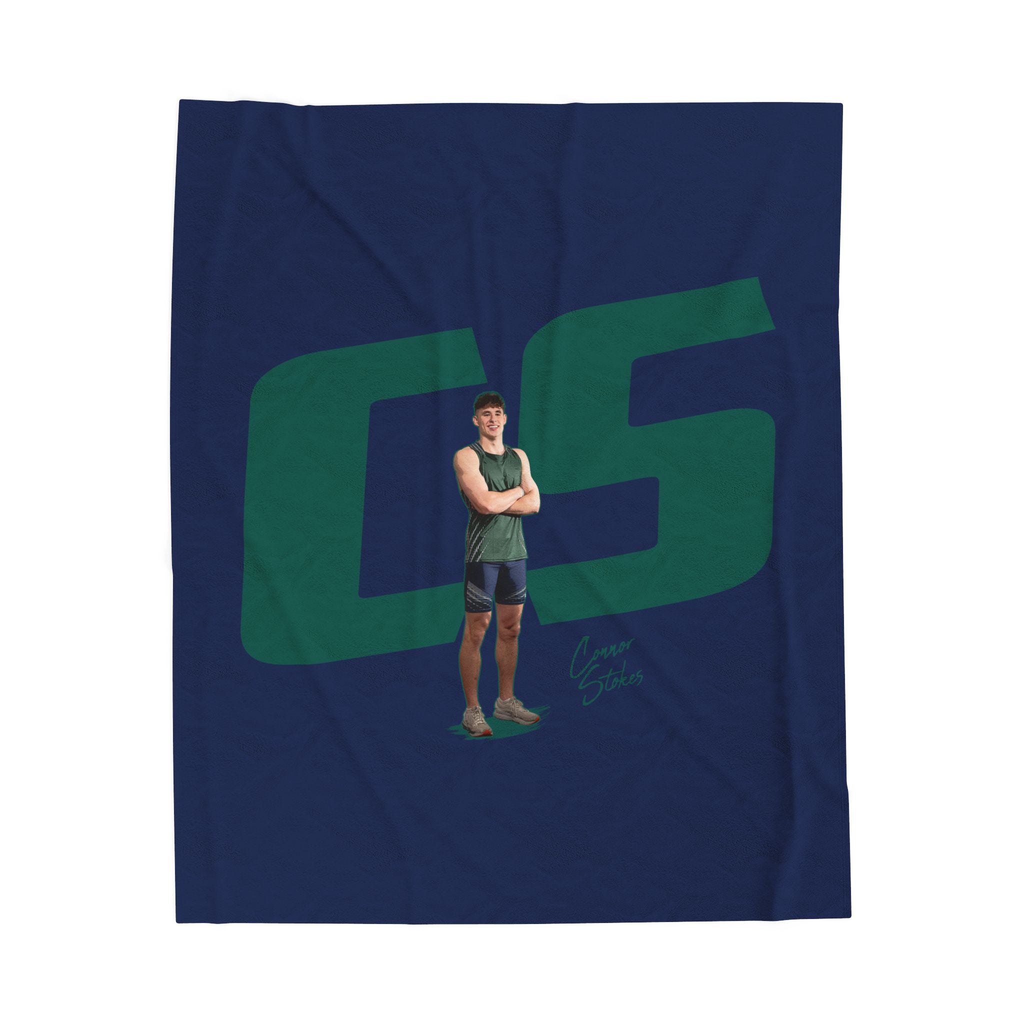 Connor Stokes Velveteen Plush Blanket