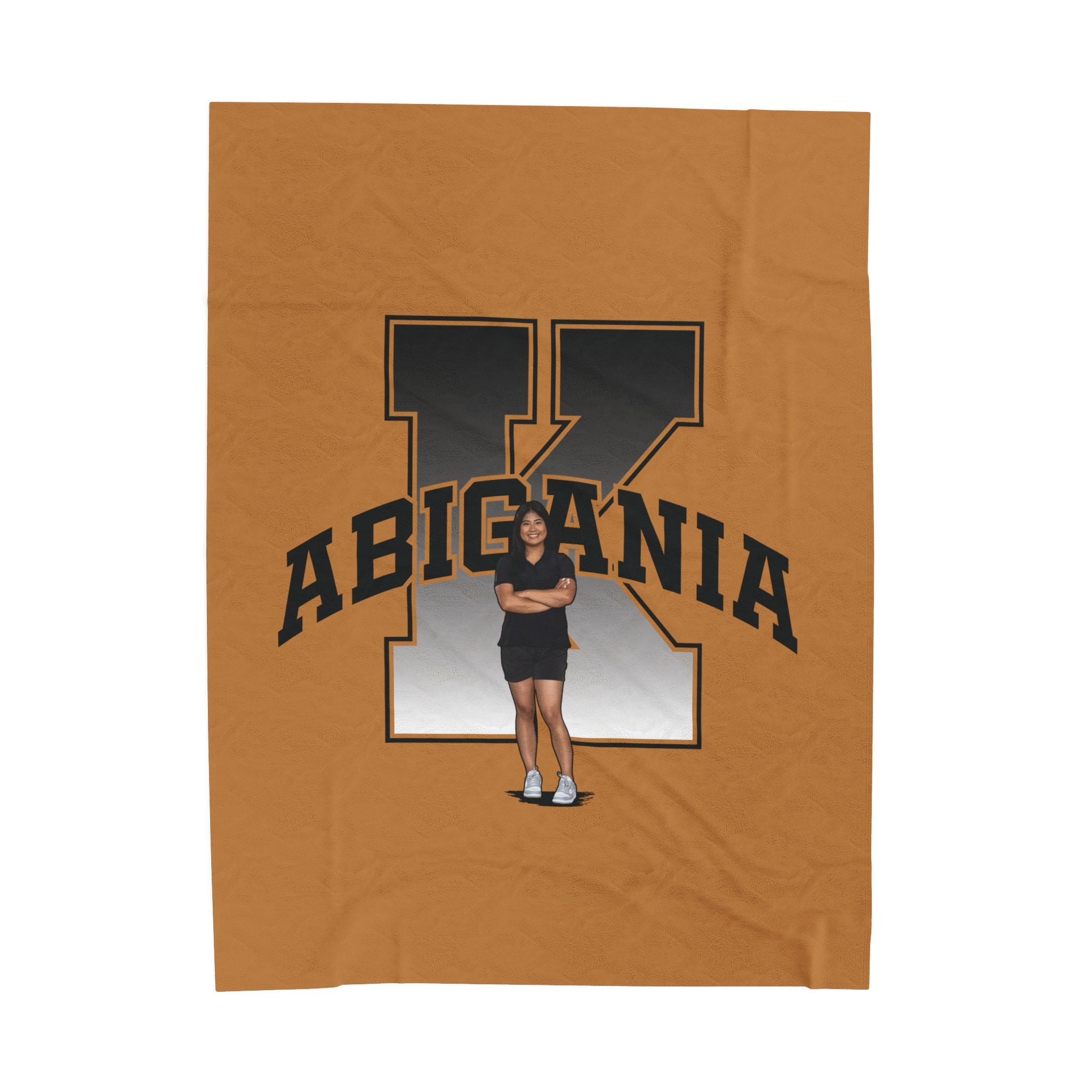 Katelyn Abigania Velveteen Plush Blanket