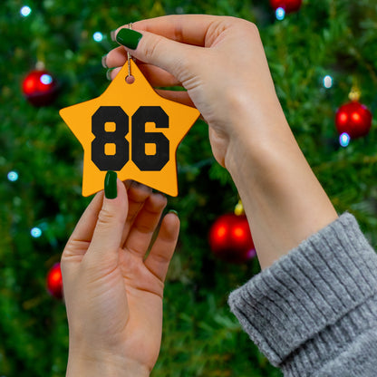 Ethan Null Ceramic Ornament