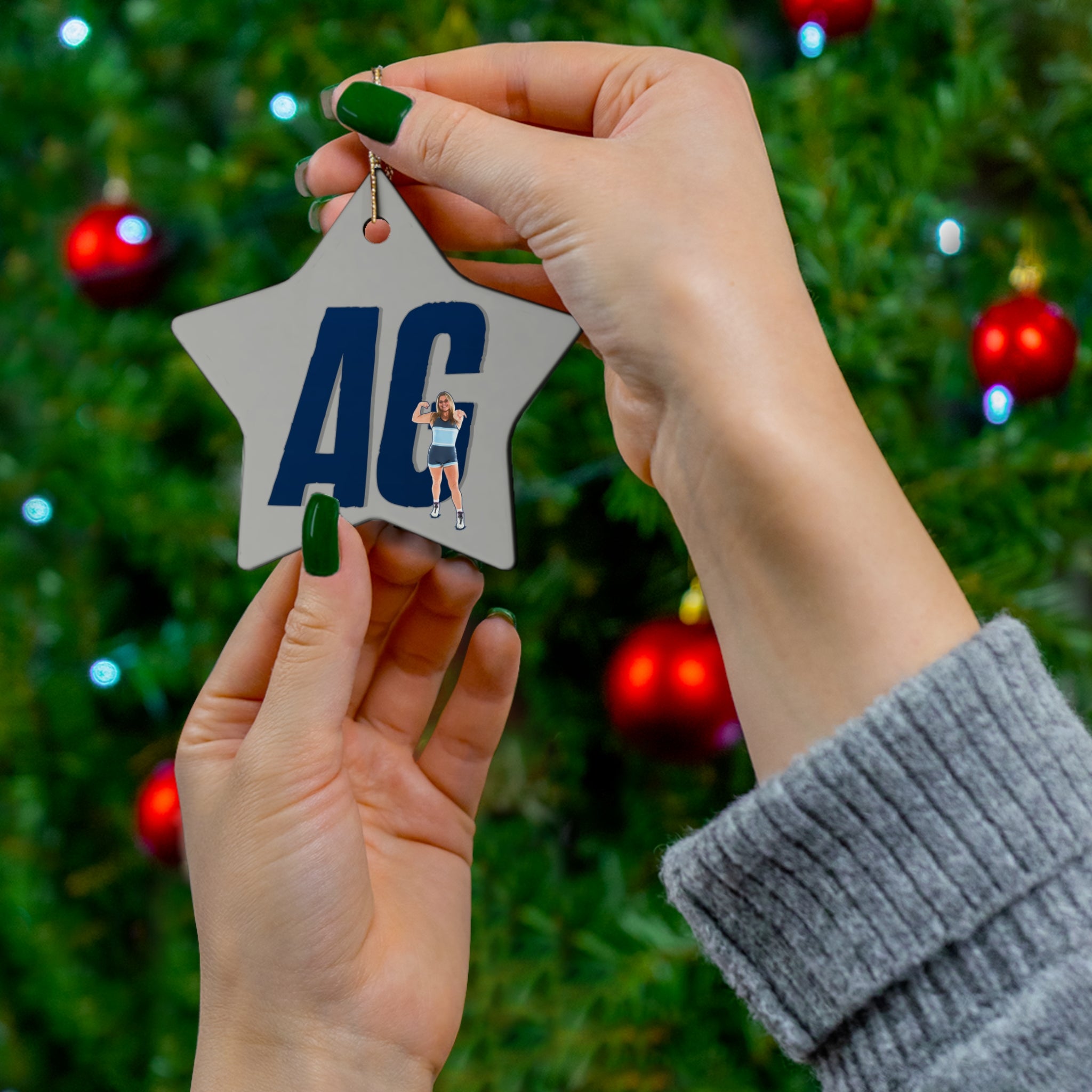 Allie Grow Ceramic Ornament