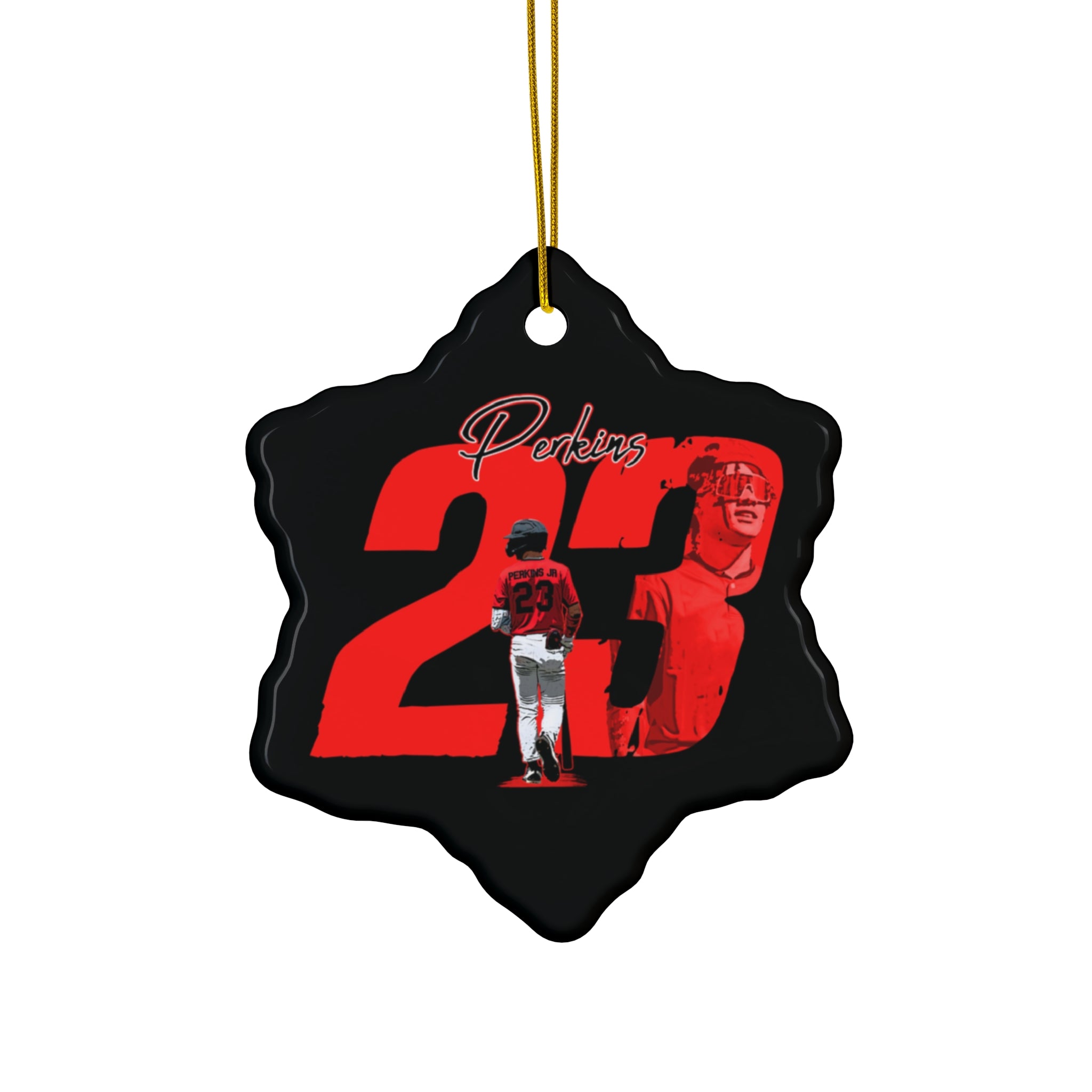 JR Perkins Ceramic Ornament
