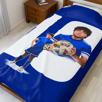 RJ Ibarra Velveteen Plush Blanket