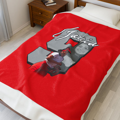Leilani Garcia Velveteen Plush Blanket