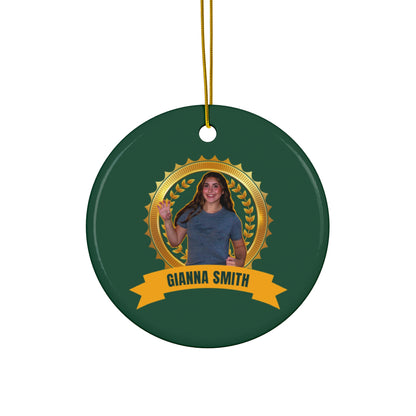 Gianna Smith Ceramic Ornament