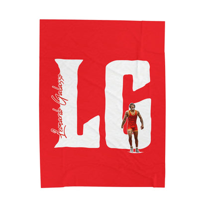 Leonardo Galasso Velveteen Plush Blanket