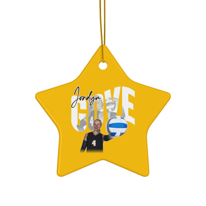 Jordyn Gove Ceramic Ornament