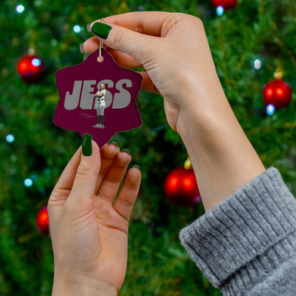 Jessica Cherms Ceramic Ornament