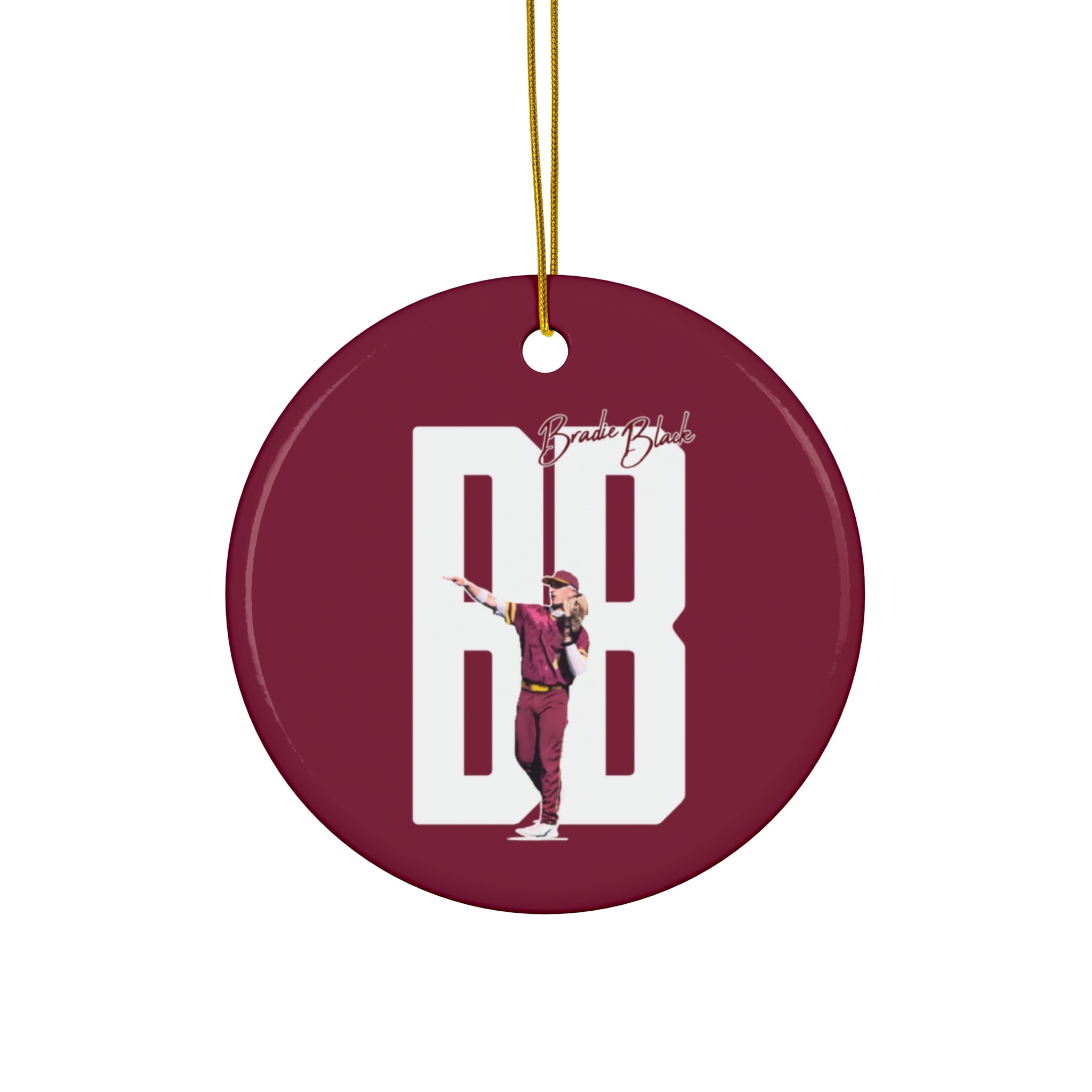 Bradie Black Ornament