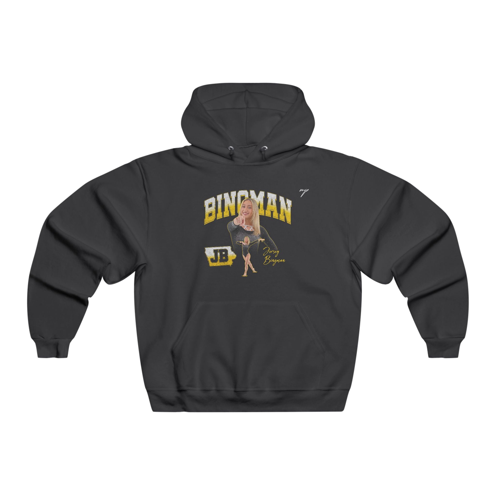 Jersey Bingman Vintage Hoodie