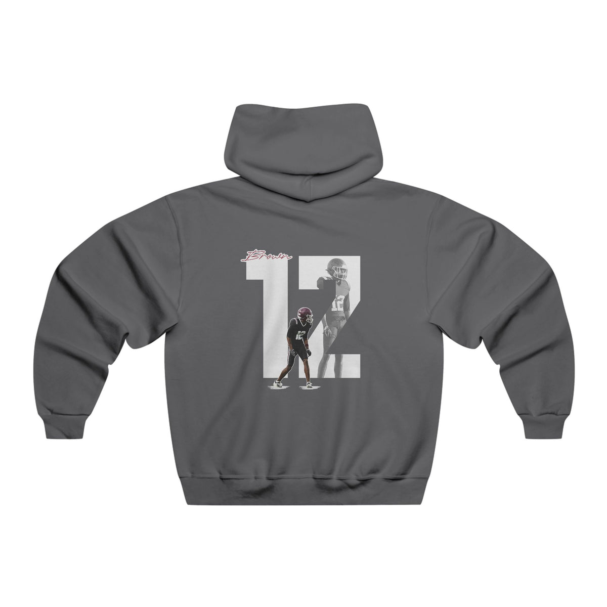 De'Traun Brown Vintage Hoodie