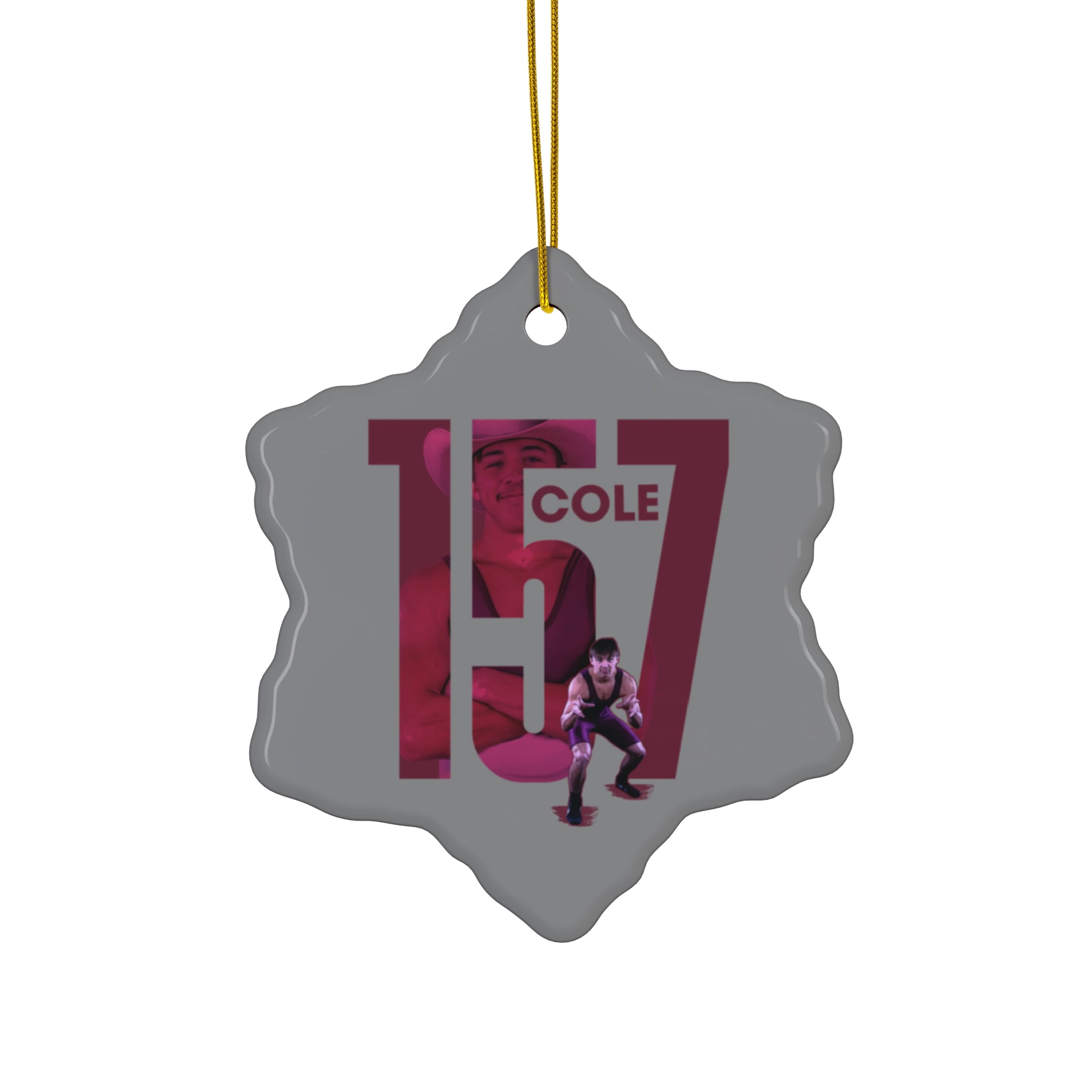 Cole Dummer Ceramic Ornament