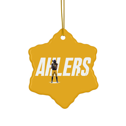 Logan Ahlers Ceramic Ornament