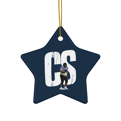 Cam Sledge Ceramic Ornament