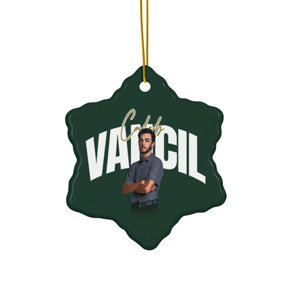 Caleb Vancil Ceramic Ornament