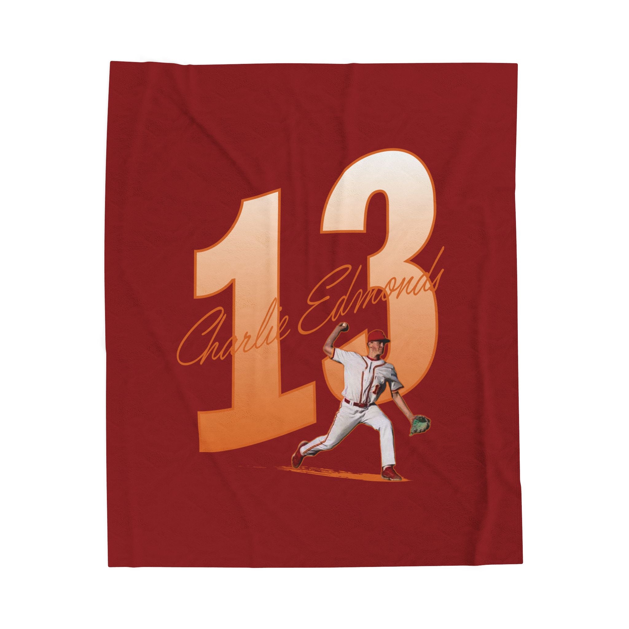 Charlie Edmonds Velveteen Plush Blanket