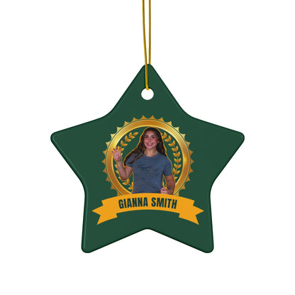 Gianna Smith Ceramic Ornament