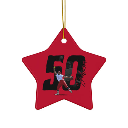 Dezaria Johnson Ceramic Ornament