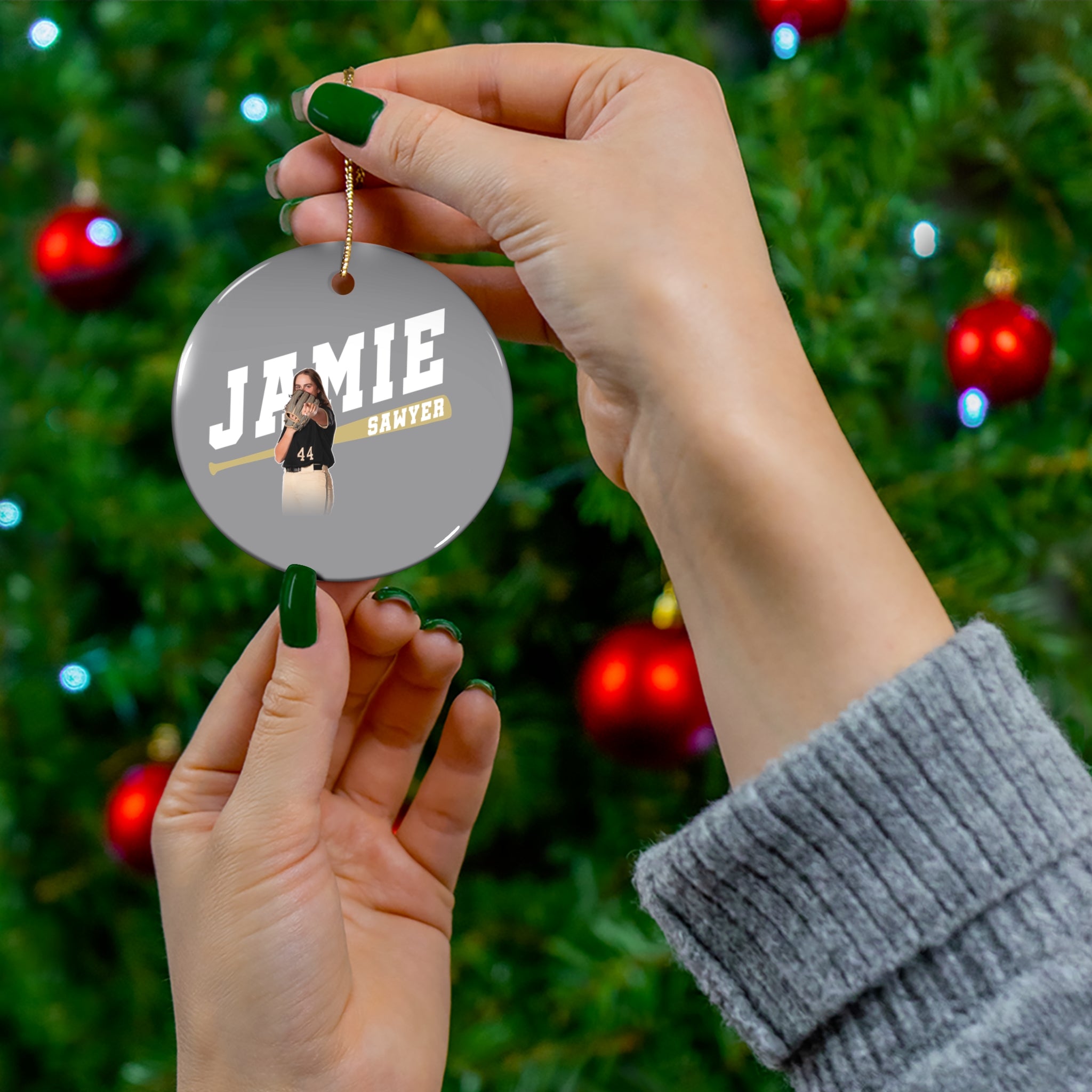 Jamie Sawyer Ceramic Ornament