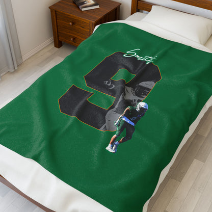Jordan Smith Velveteen Plush Blanket