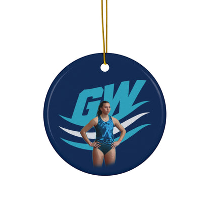Grace Wolfe Ceramic Ornament