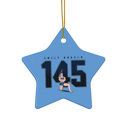 Emily Angelo Ceramic Ornament