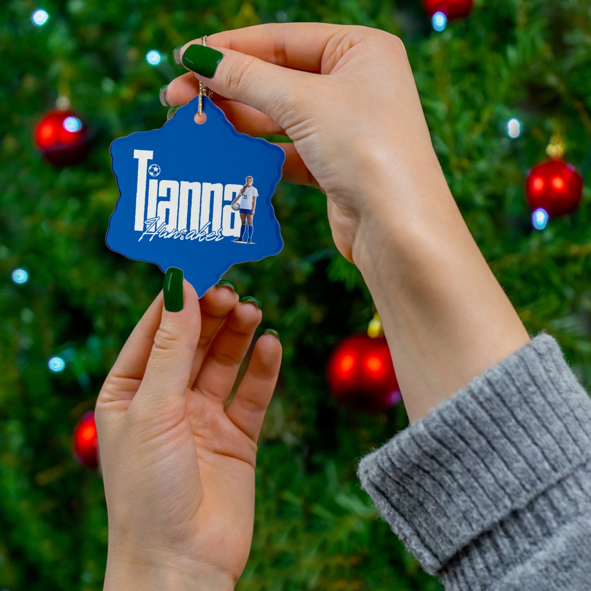 Tianna Hunsaker Ceramic Ornament
