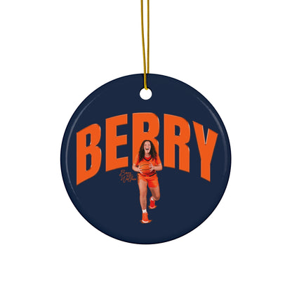 Berry Wallace Ceramic Ornament