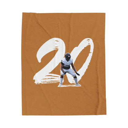 Royce Chappell Velveteen Plush Blanket