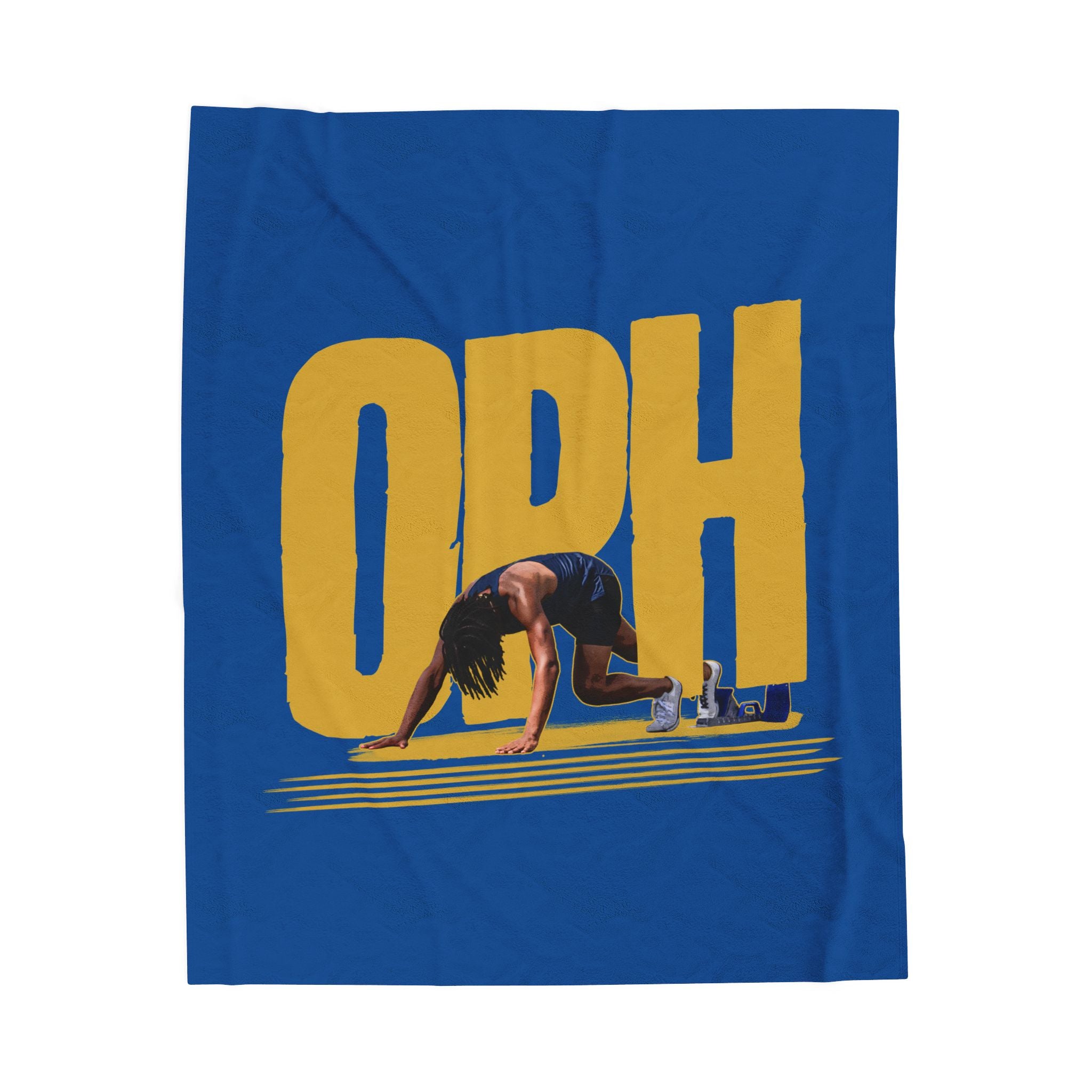 Octavian Preston-Hairston Velveteen Plush Blanket