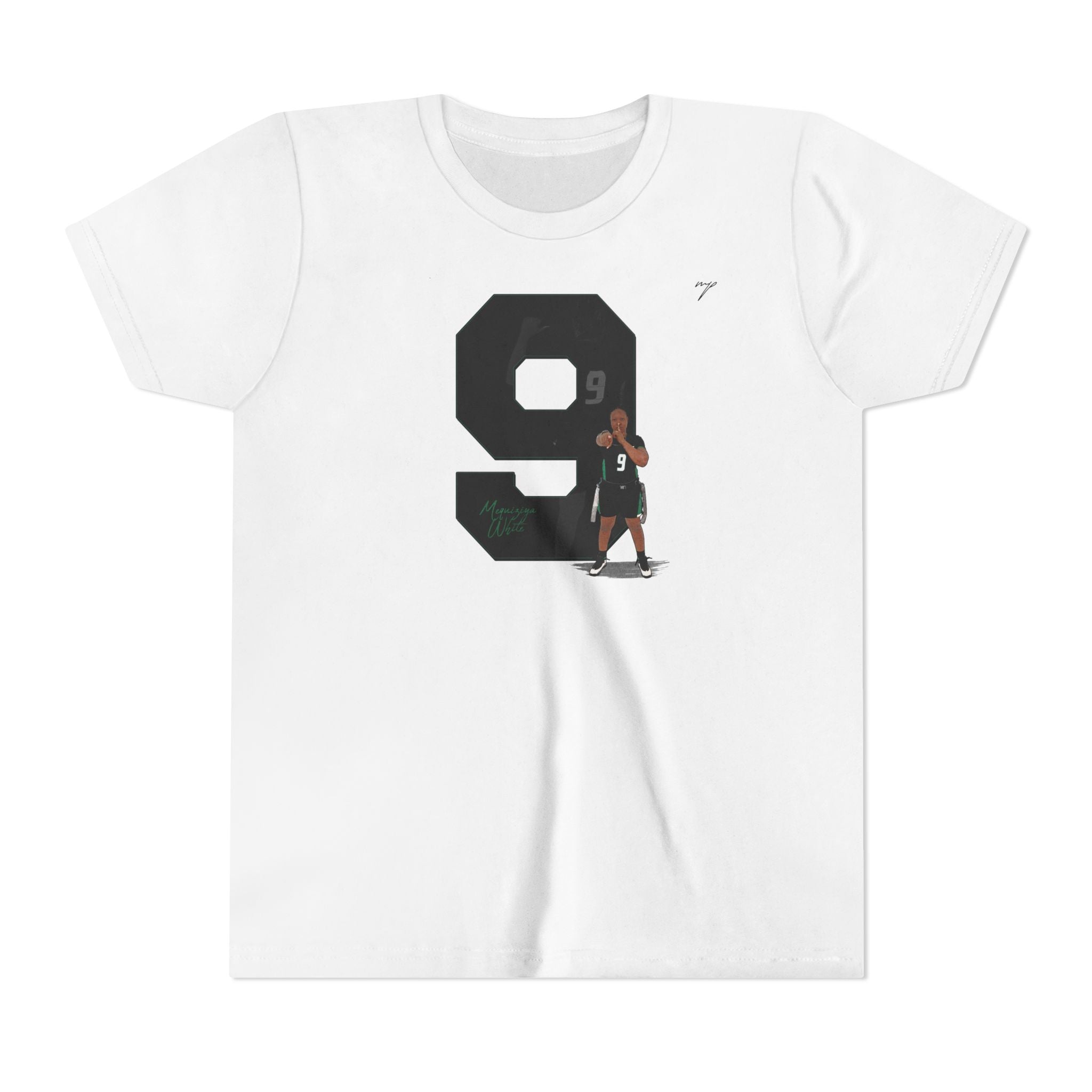 Mequiziya White YOUTH Graphic Tee