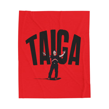 Taiga Day Velveteen Plush Blanket