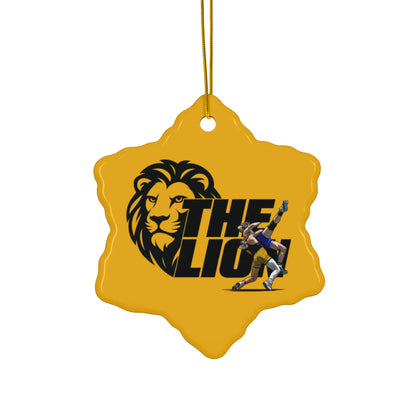 Zion Borge Ceramic Ornament