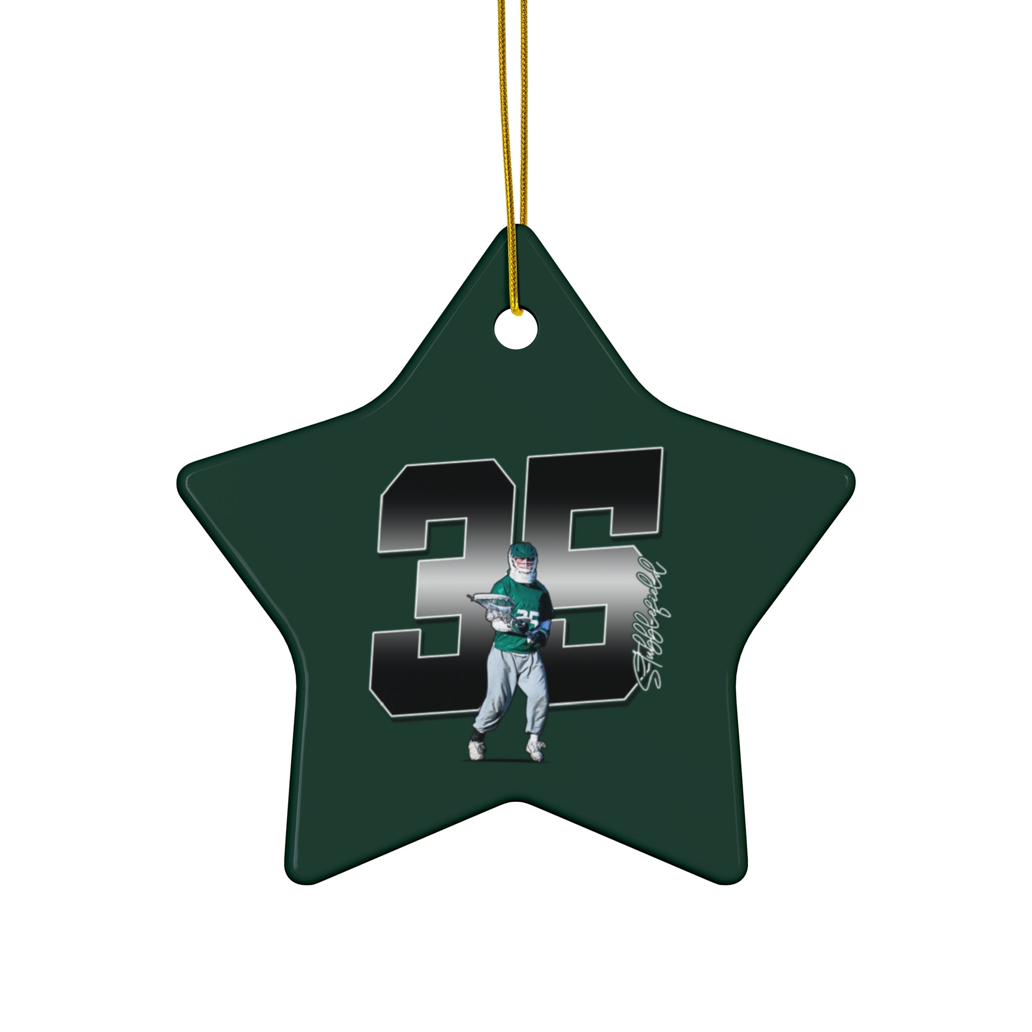 Drew Stubblefield Ceramic Ornament