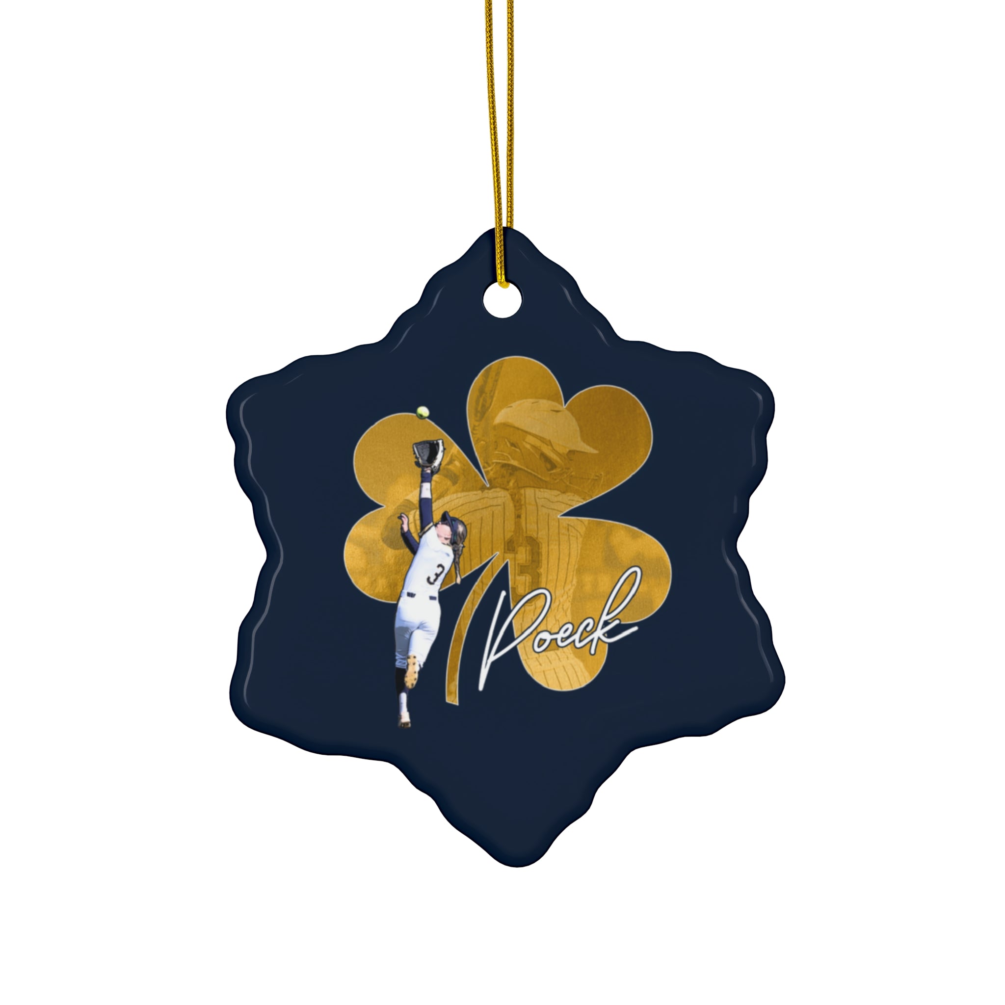 Sydny Poeck Ceramic Ornament
