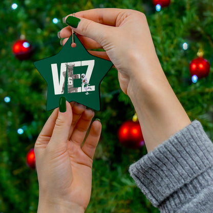Charvez Brooks Jr Ceramic Ornament